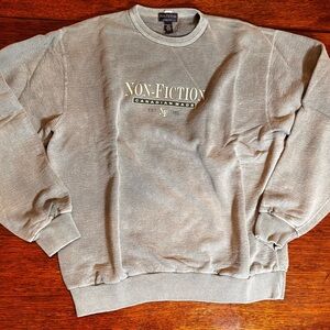 Men's Crewneck Sweater - Stylish Gray/green